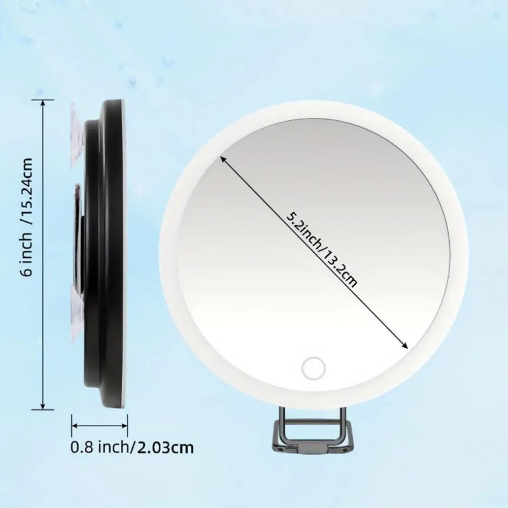 10/20/30x Magnifying Mirror Led Light Tweezers 360 Degrees