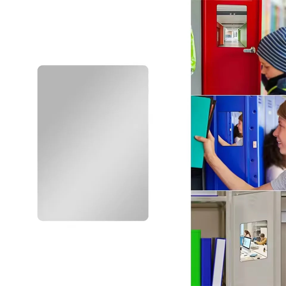 15 10cm Rectangle Acrylic Tape Backing Adhesive Locker