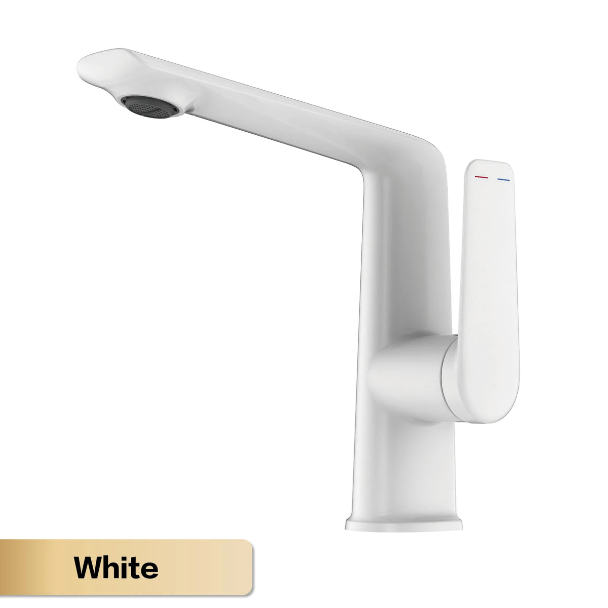 Aitana Luxury Chromium Brass Bathroom Faucet Simple Design