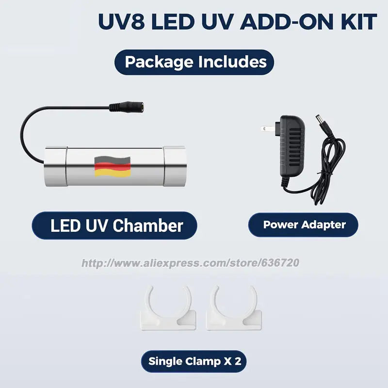 Uv8 Led Uv Water Filter Add-On Kit Under