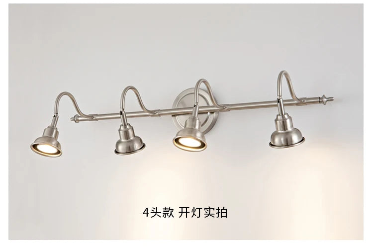 Led Mirror Headlight Anti Fog Mirror Cabinet Bathroom