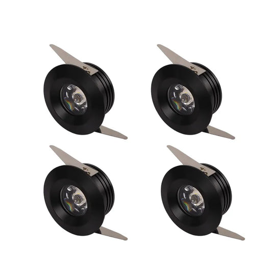 4/10pcs 35mm Cut 1w Led Recessed Cabinet Mini