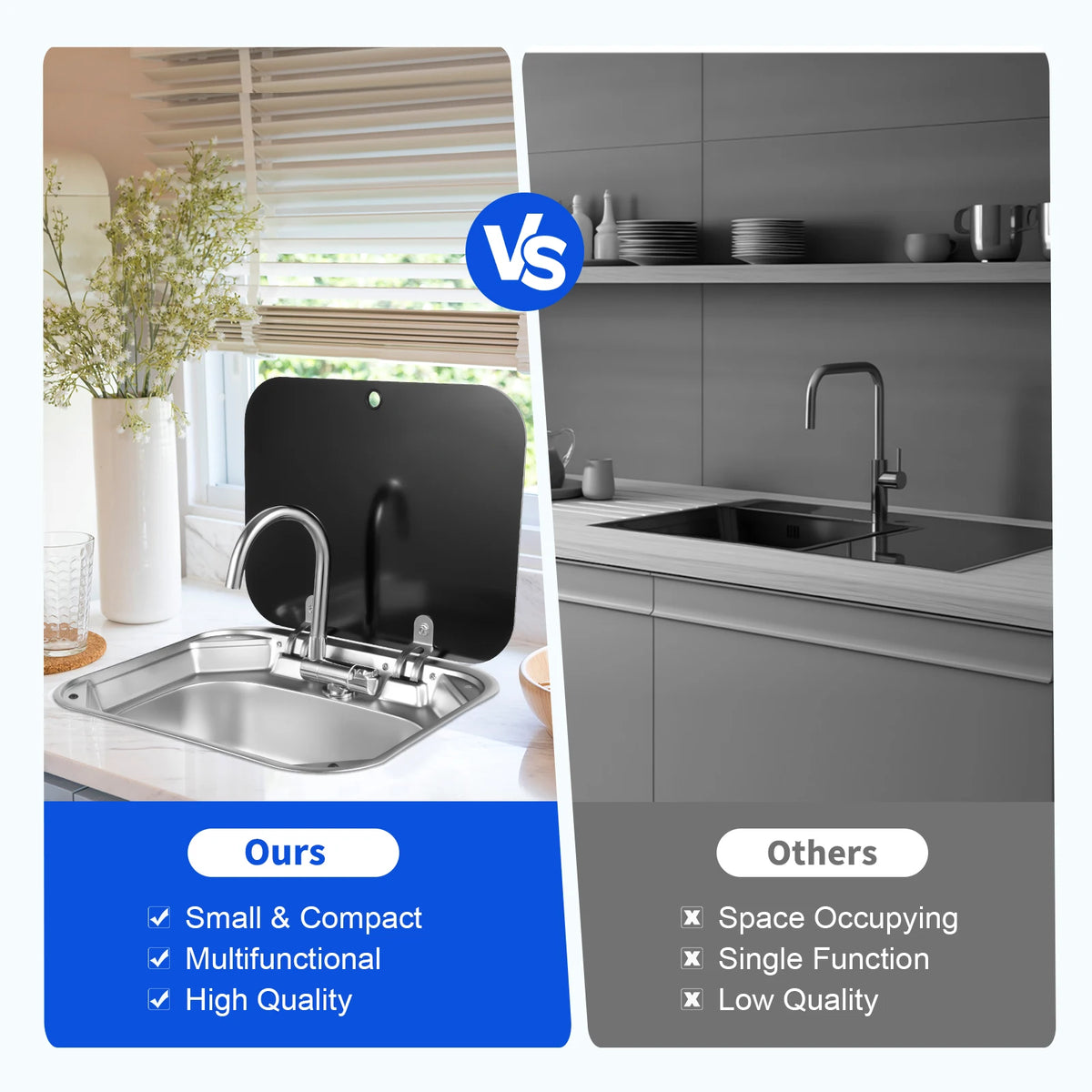 Rv Sink Caravan Sink Camper Basin Bowl Hand