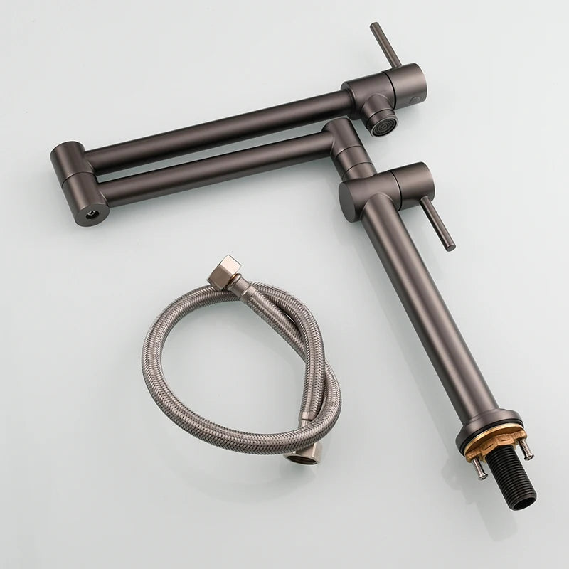 Ciencia Brass Pot Filler Faucet Wall Mount Sink