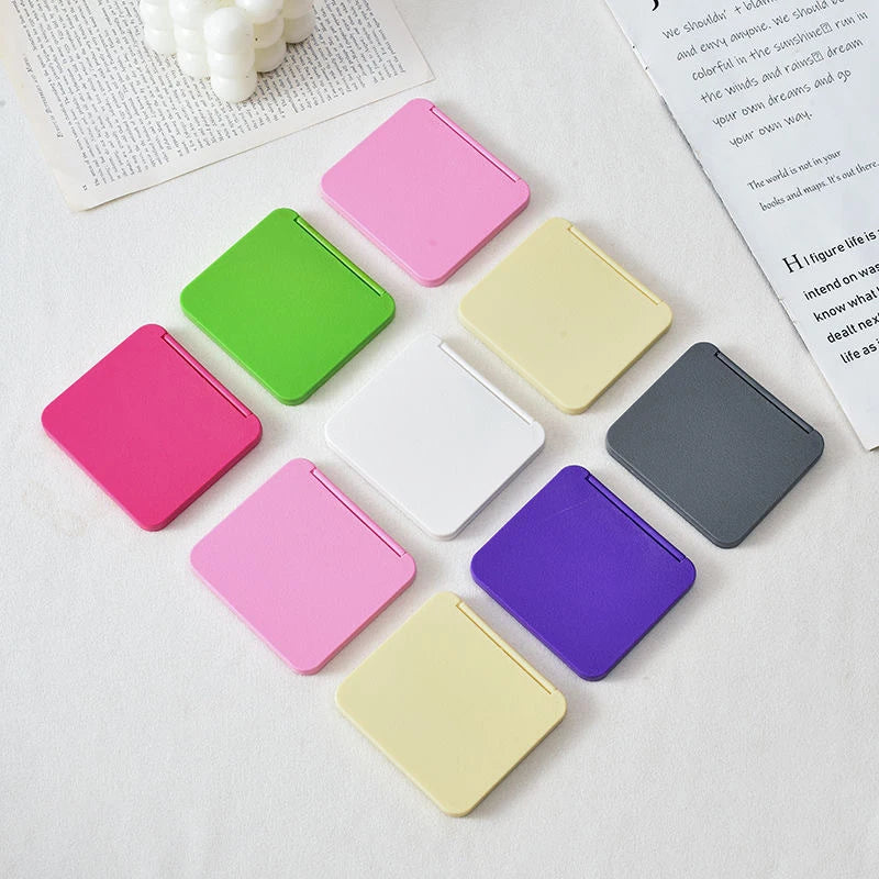 2-Face Makeup Mirror Square Cute Girl Gift Hand