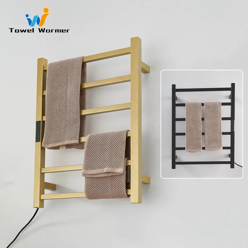 Bathroom Smart Temperature Control Electric Heated Towel Rail