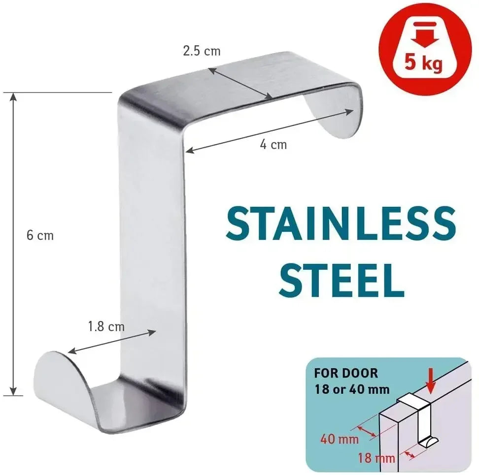 Z-Shaped Bathroom Cabinet By Hook Stainless Steel By