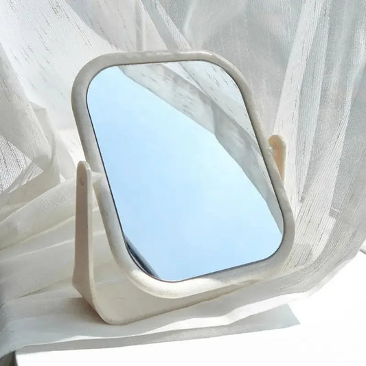 Foldable Makeup Mirror Stand - 360 Degree Rotating