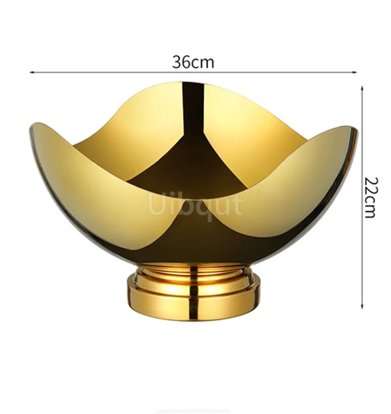304 Stainless Steel Deer Head Ear Gold Silver