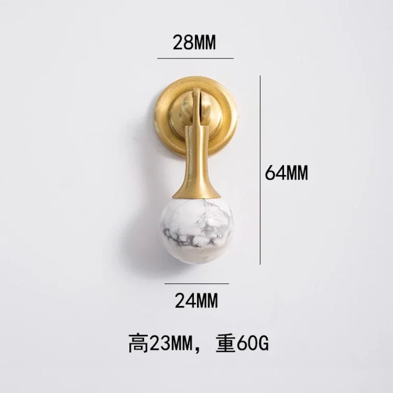 High End French Cabinet Handle Light Luxury Bathroom