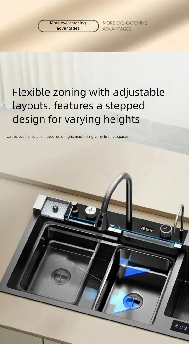 304 Stainless Steel Sink Water Catalyst Purify Ingredients