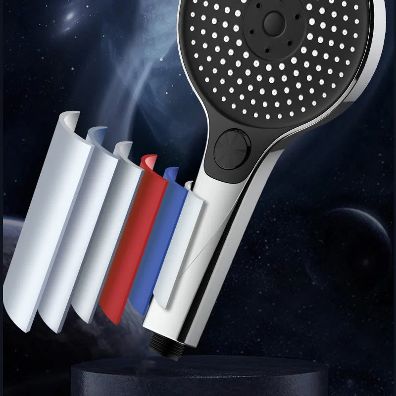 135mm Big Panel Supercharge Waterfall Shower Head Modes