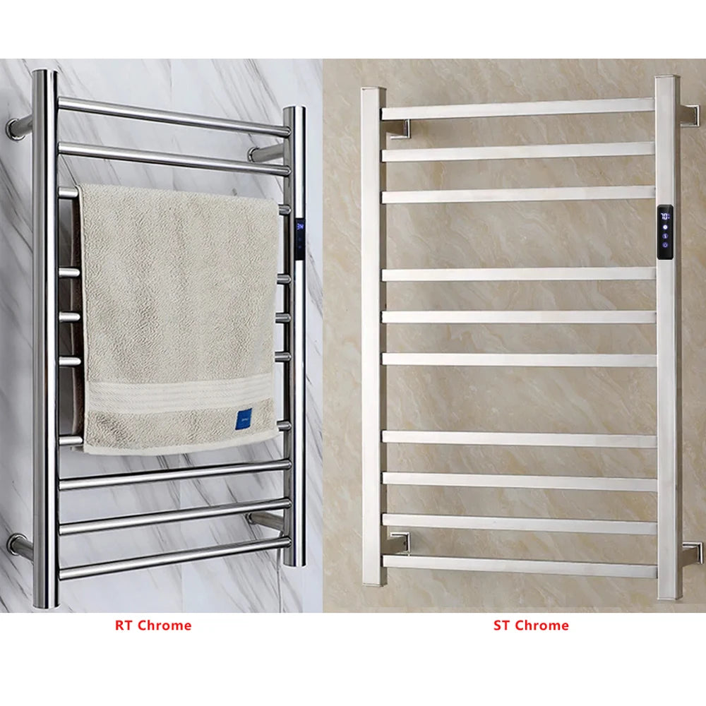 Electric Towel Rack 304 Stainless Steel Temperature&Time Control