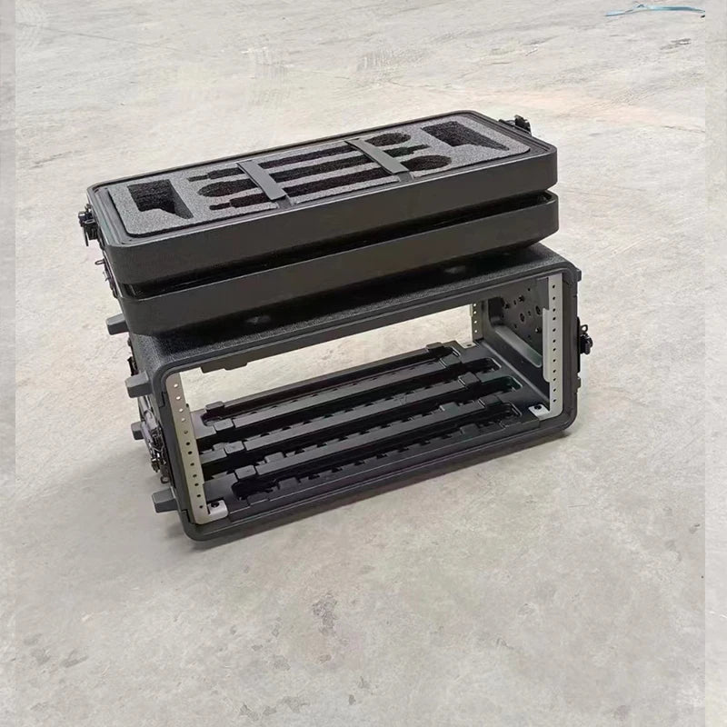 Pe Flight Case Inch Power Wireless Microphone Rack