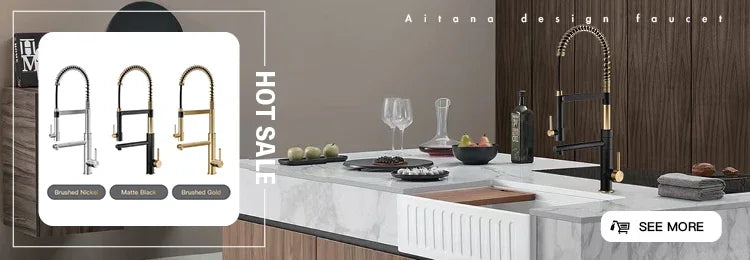 Luxury Brass Gun Gray Faucet Digital Display Intelligent