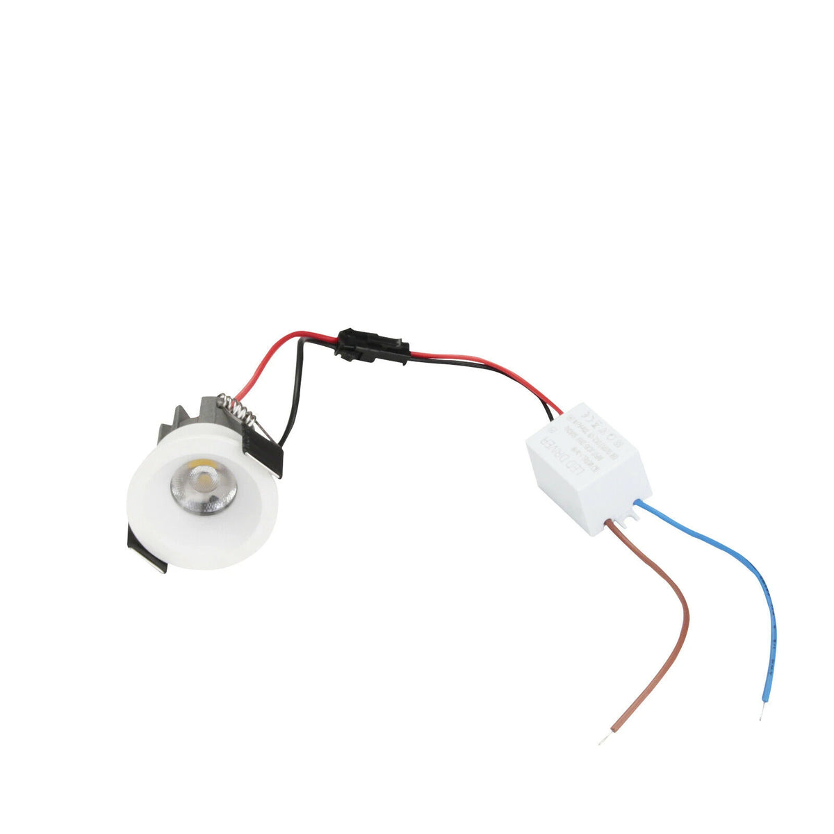 5pcs 40mm 57inch Dimmable Mini Led Cob Downlights