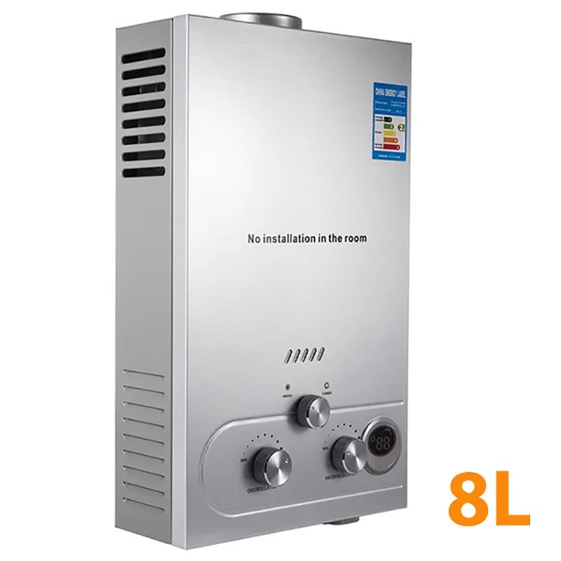 Divedeer Lpg Gas Water Heater 6l/8l/10l/12l/16l/18l Appliance