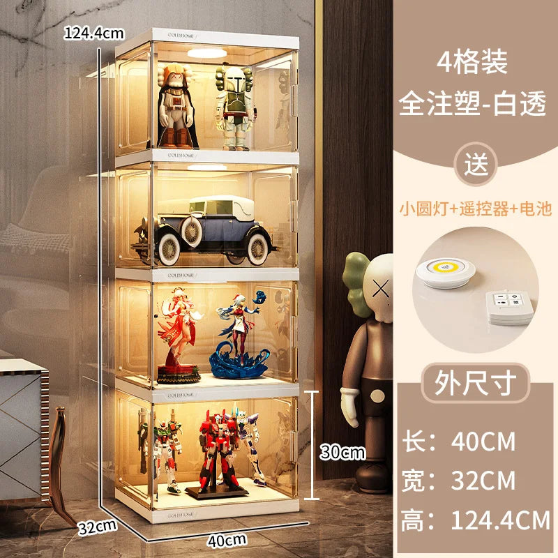 Vanity Luxury Living Room Cabinets Corner Display Storage