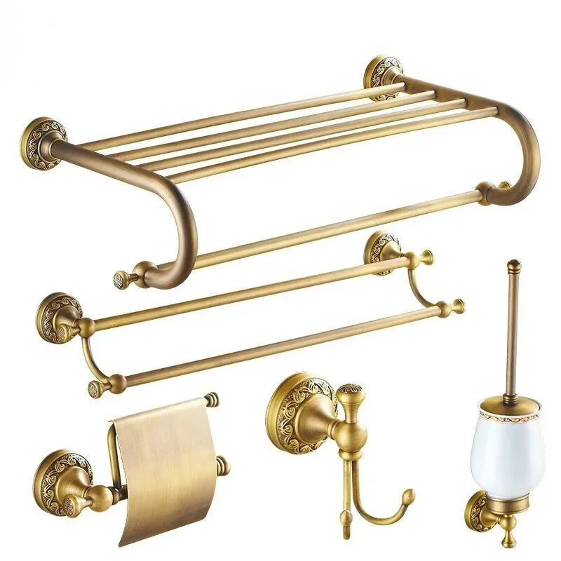 Brass Bathroom Series Modern Bath Accessoriestowel Ring Toilet