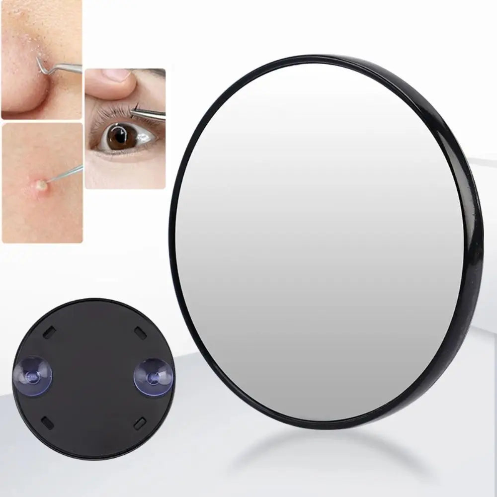 Suction Cup Magnification Mirror 5x/10x/15x Round Makeup Mirror