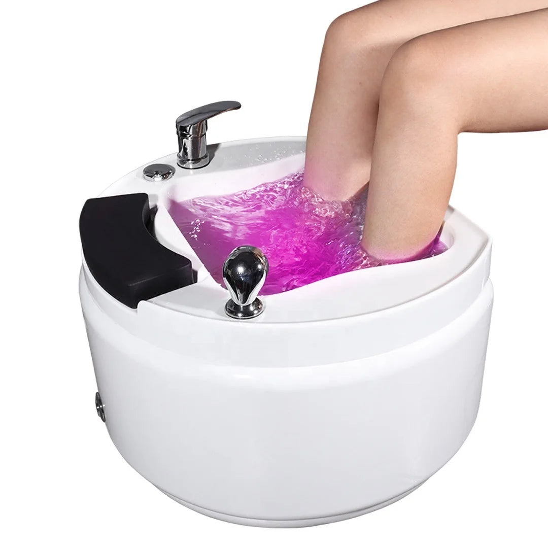 Acrylic Commercial Foot Basin Ceramic Foot Bath Basin