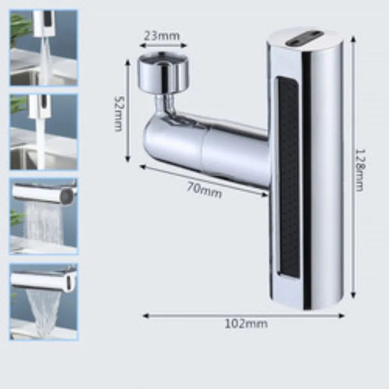 Swivel Waterfall Faucet Four-Speed Adjustable Faucet Swivel