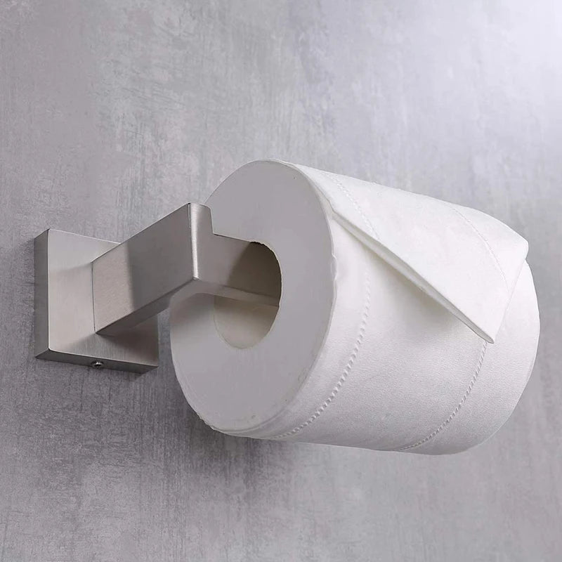 304 Stainless Steel Bathroom Matte Black Toilet Paper