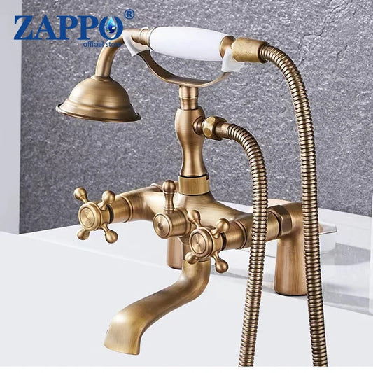 Zappo Bathtub Faucet Vintage Telephone Style Dual Handles
