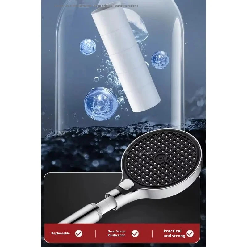 15cm Big Panel High Pressure Shower Head Filter