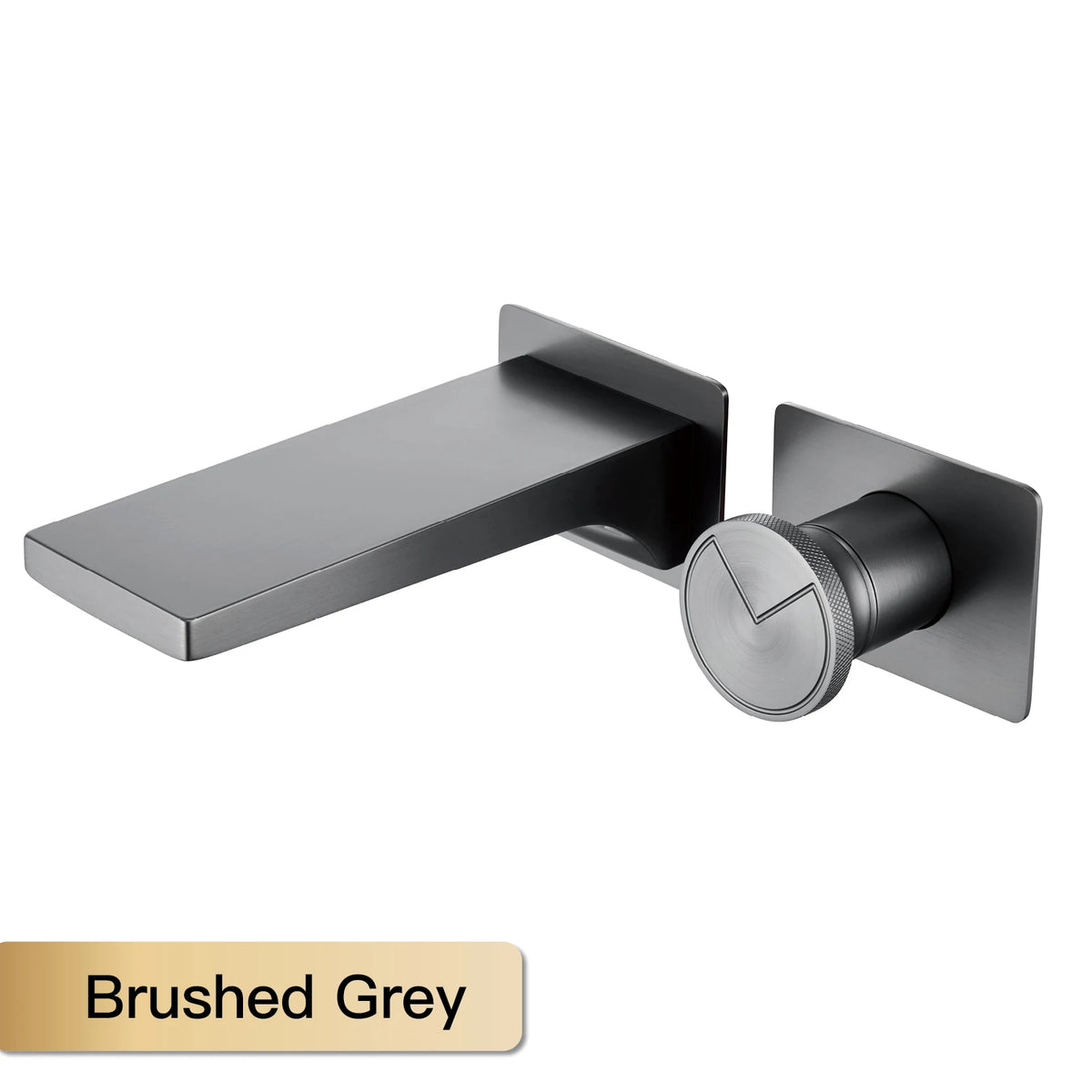 Luxury Brass Chrome Bathroom Faucet Wall Mounted Design