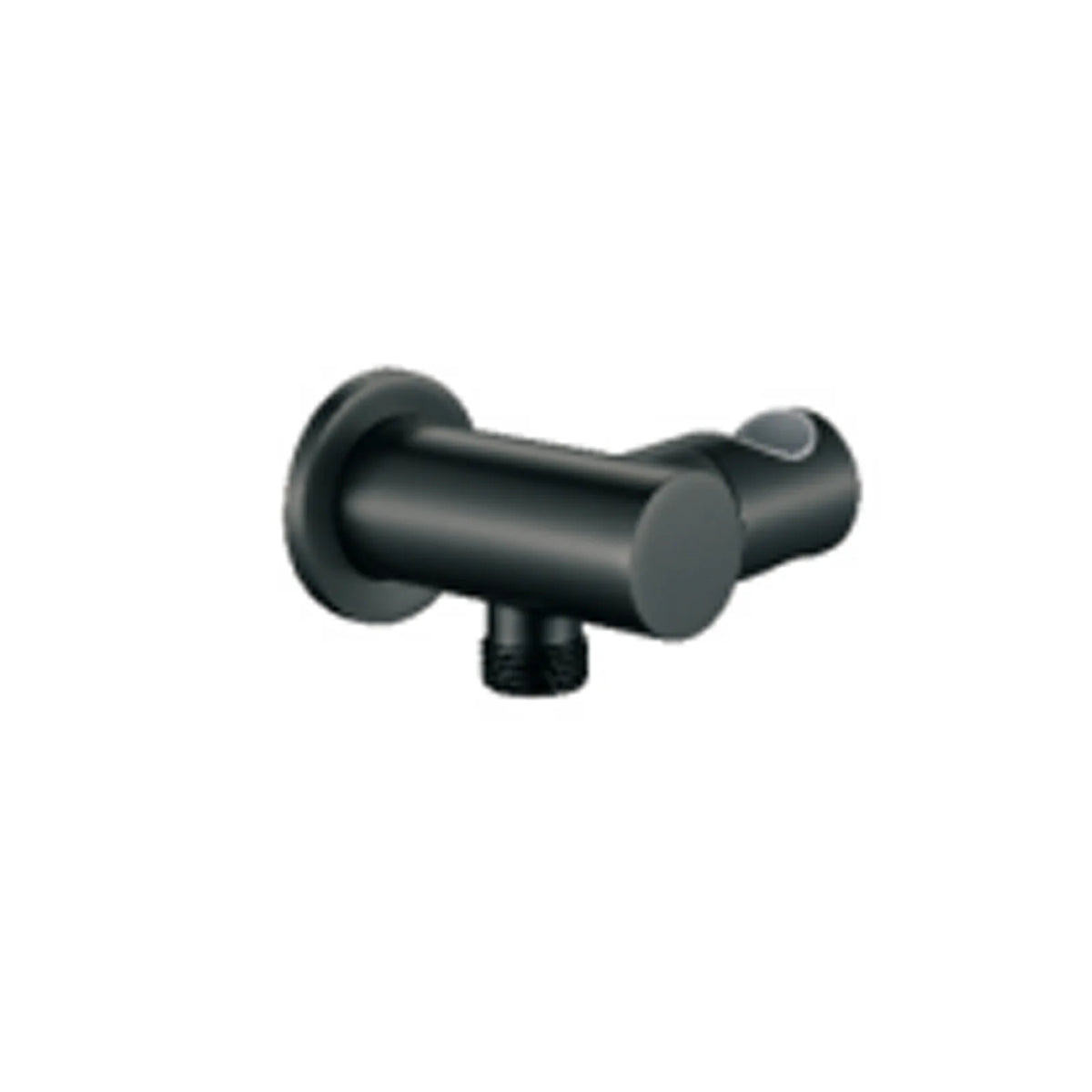 Wall-Mounted Shower Base Chrome Black Gold Square Hand-Held