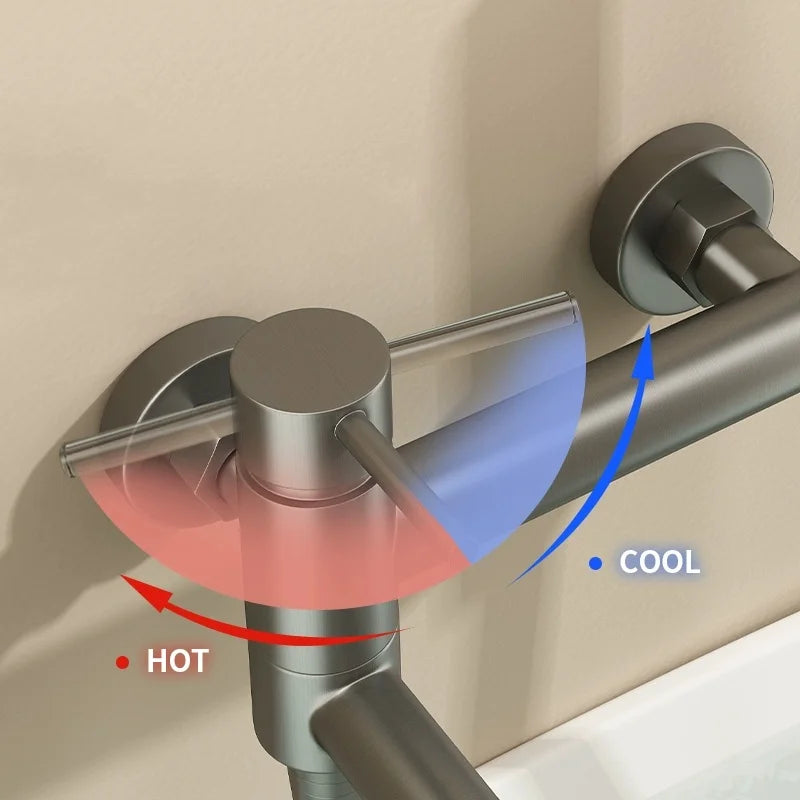Bathroom Bathtub Shower Faucet Swivel Tub Spout Handhold