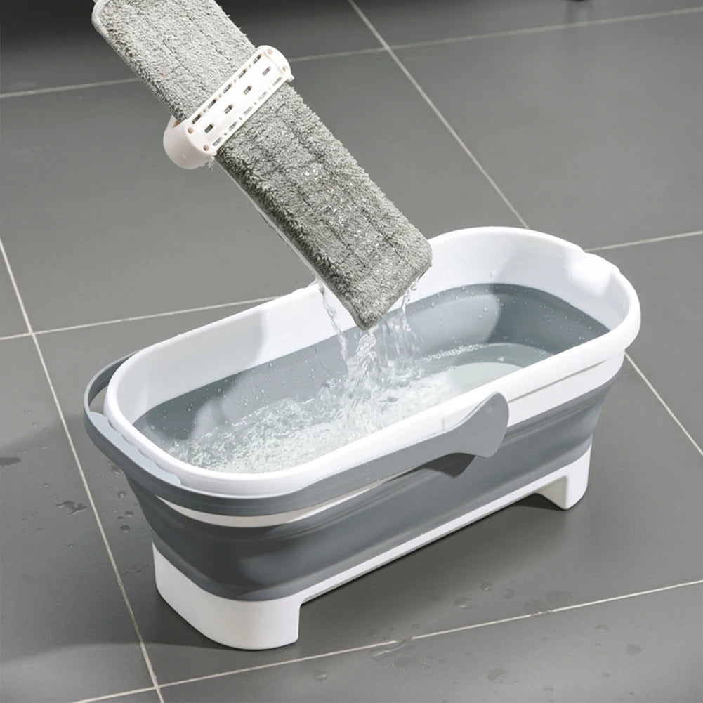 Collapsible Bucket Folding Bucket Car Wash Basin Silicone