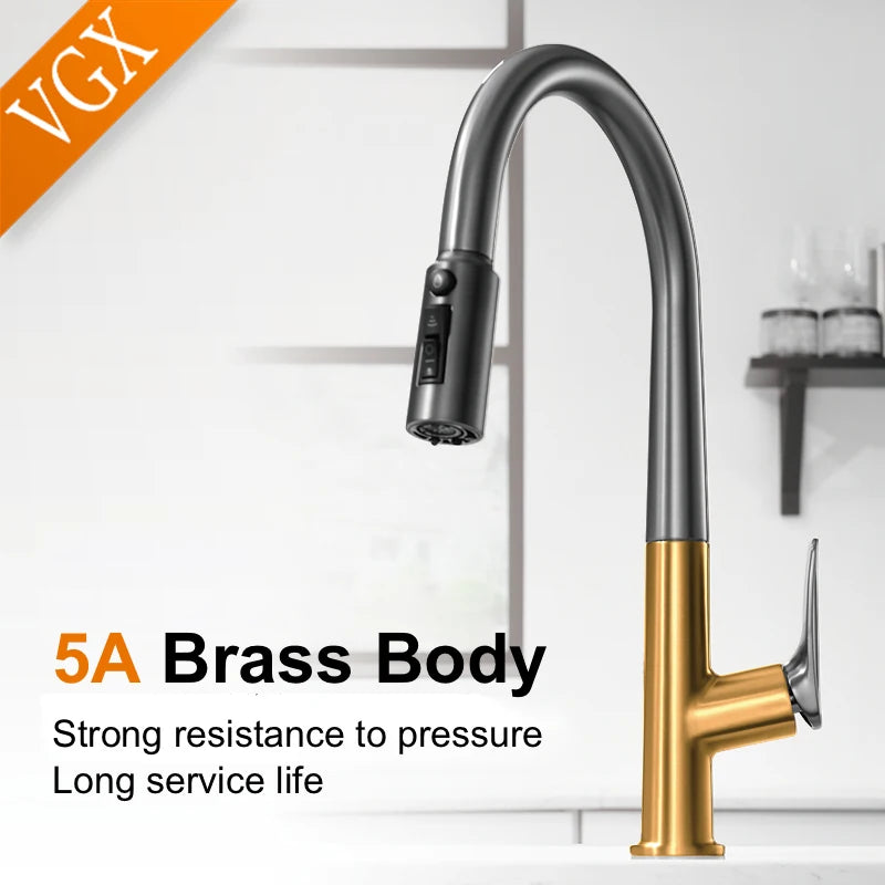 Vgx Filter Water Faucet Dual Spout Pure Drinking