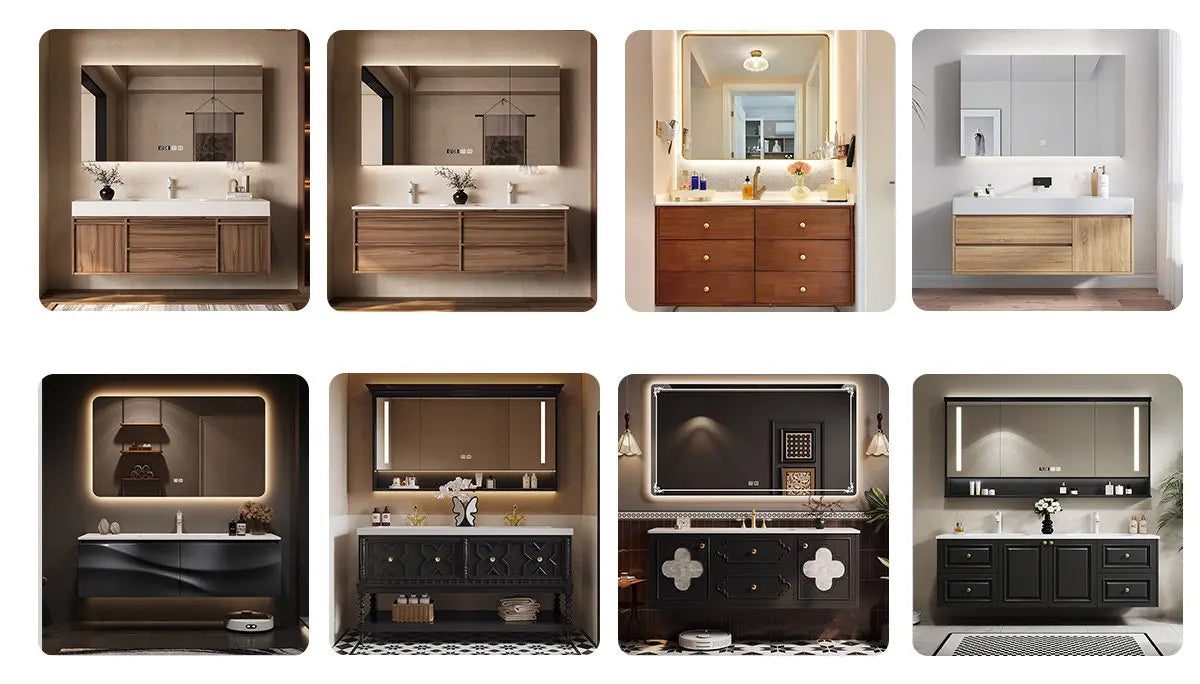 800mm Bathroom Vanity Sink Toilet Combo 34in Imported