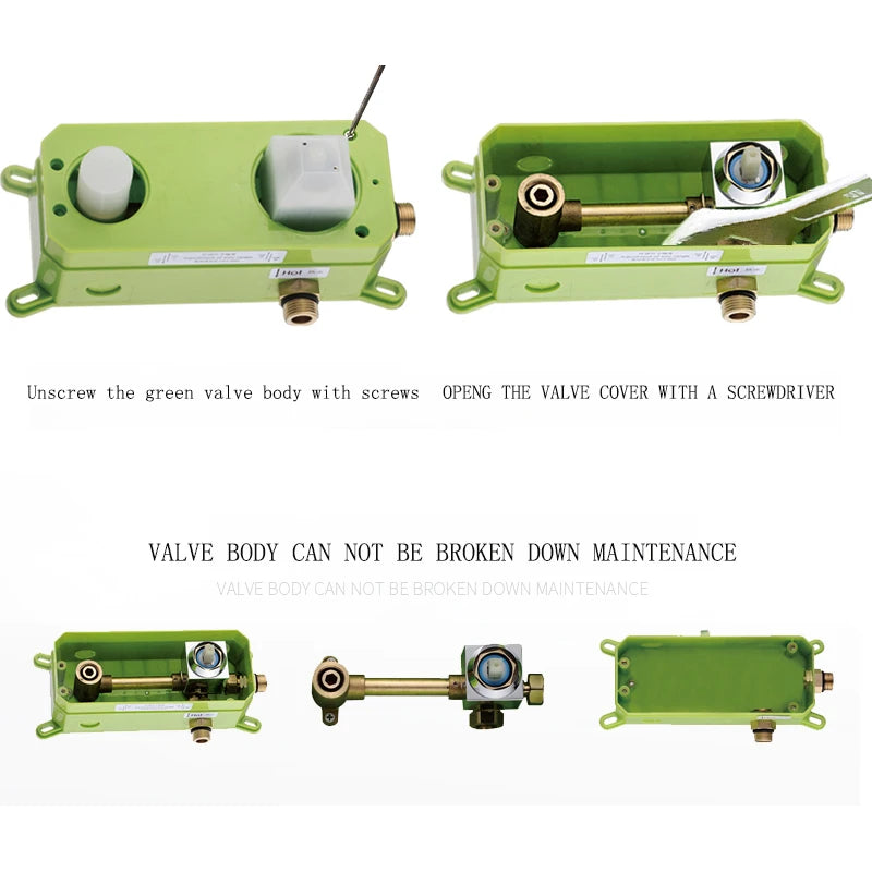 Tolm All Copper Bathtub Faucet Cold Waterfall Wall