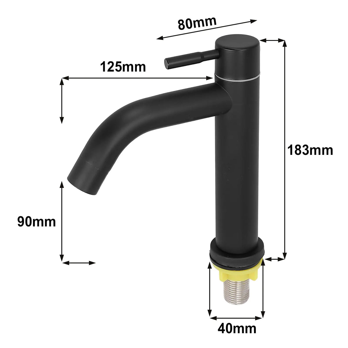 Basin Faucet Cold Bathroom Sink Faucet Faucet Deck