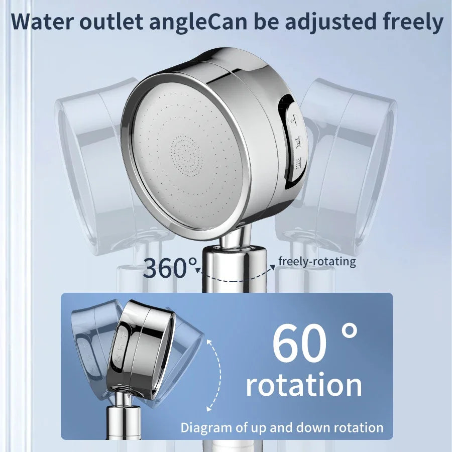 Yalandeng High-Pressure Filter Shower Head Three-Level