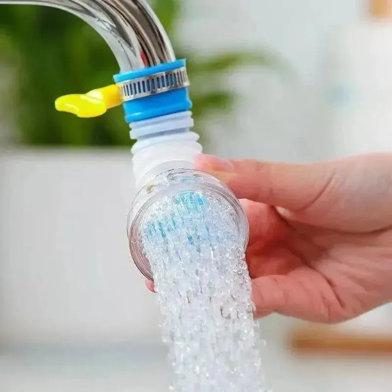 Anti-Splashing Faucet Can Rotate Extend Filter Universal Water
