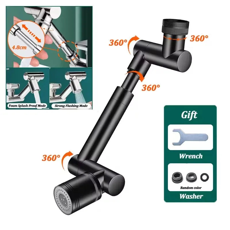 Metal 1440 Retractable Universal Robotic Arm Swivel Extension
