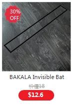 Bakala Black Cold Water Brass Switch Valve Bathtub