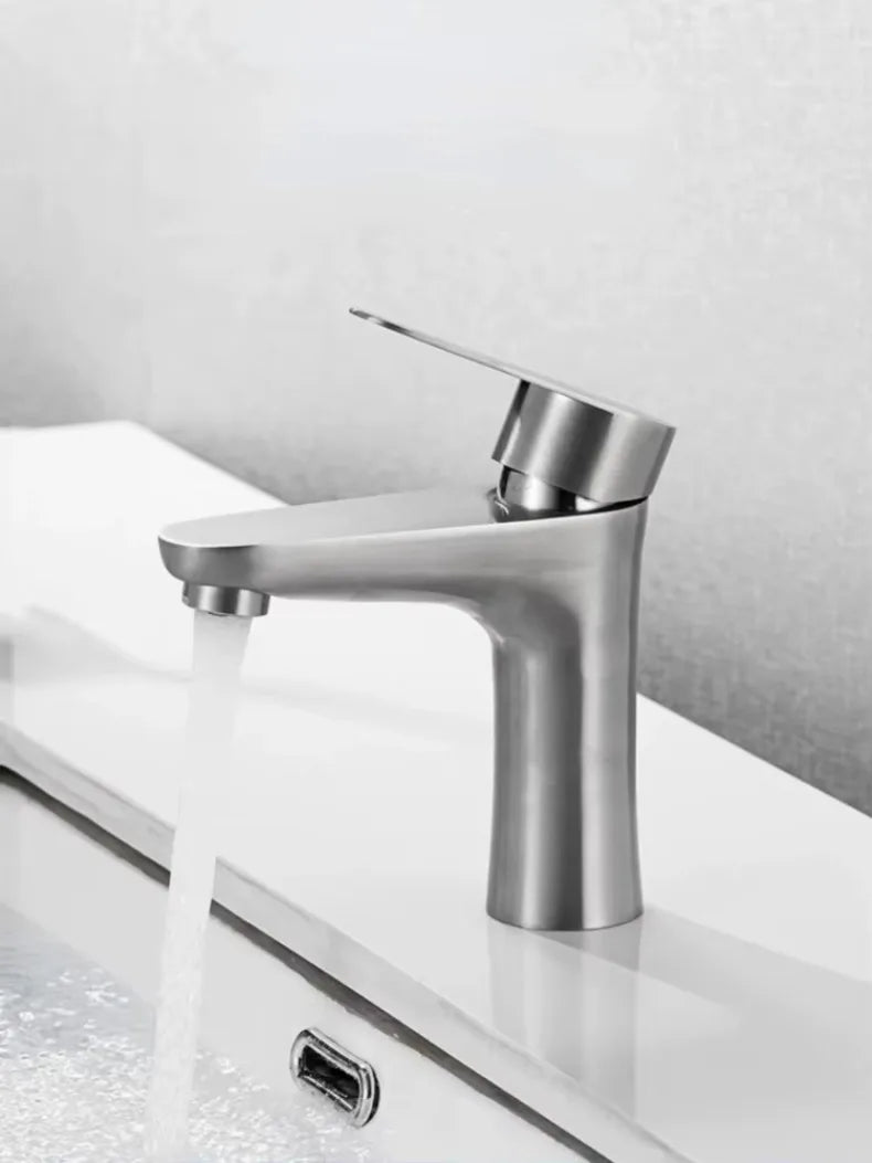 Elyn 304 Stainless Steel Bathroom Faucets Deck Mounted