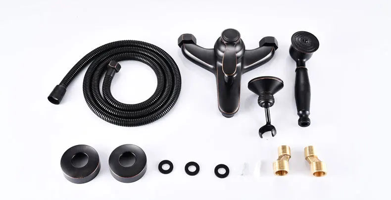 European Style Bathroom Shower Faucet Copper Brass Shower