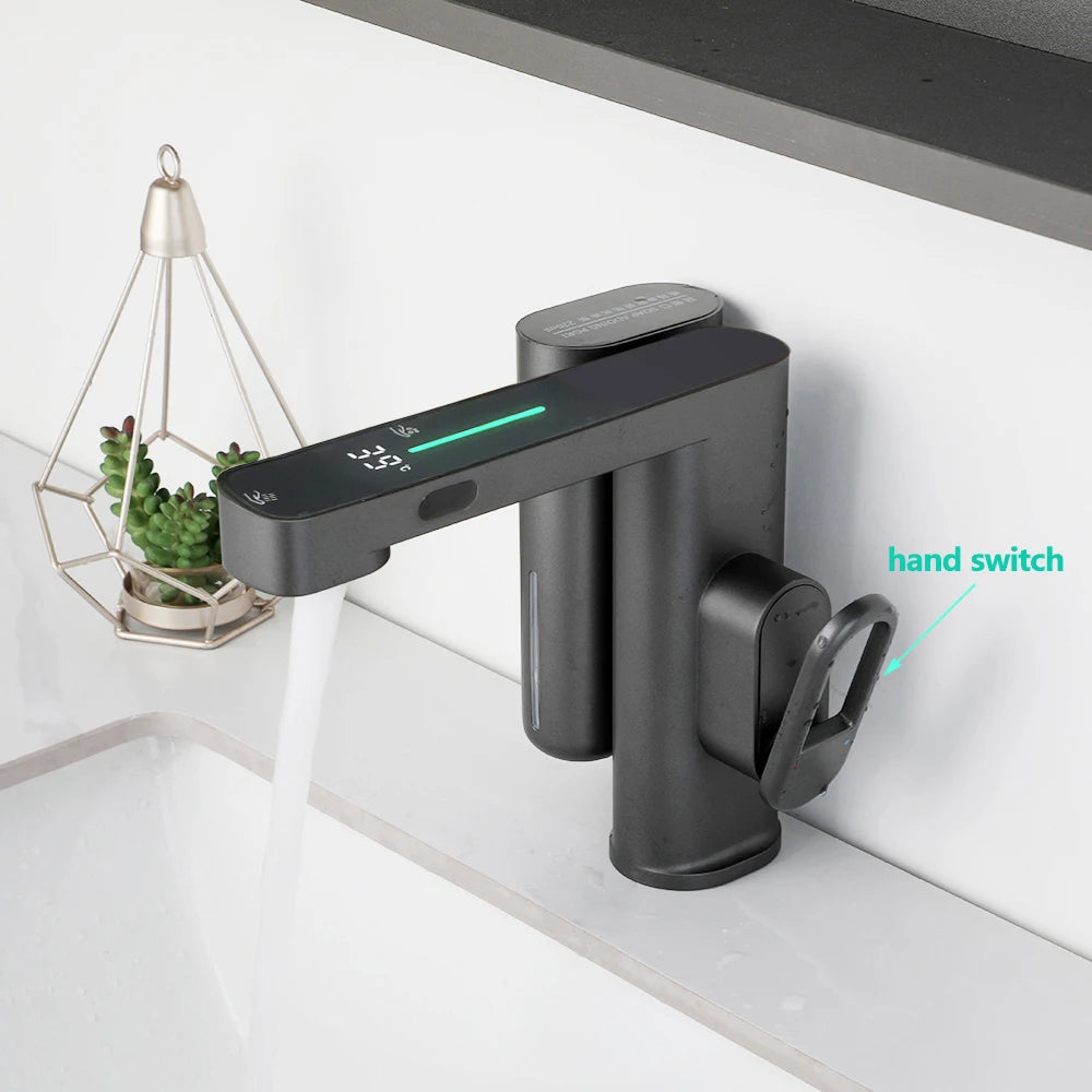 Zappo Sensor Bathroom Faucet Automatic Sensor Smart Soap