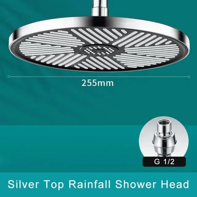 13cm Big Panel Shower Head High Pressure Rainfall