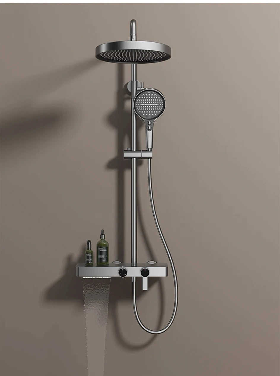 Vgx Gold Shower System Bathroom Shower Faucet 3-Way