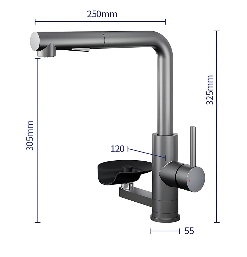 Vgx Faucet Automatic Glass Cup Washer Pull Out