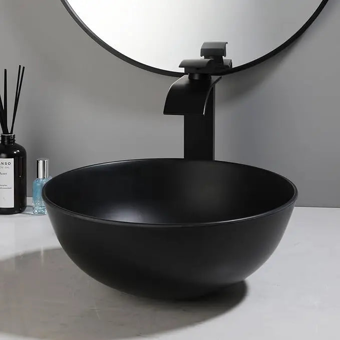 Kemaidi Bathroom Sink Faucet Combo Vessel Sink Countertop