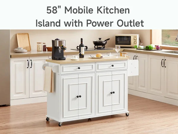 60 Mobile Islands Rolling Trolleys Island Table Drop