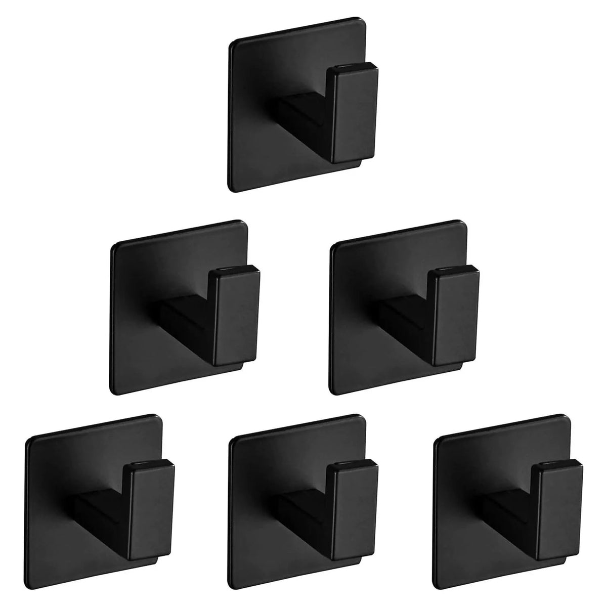 1-4pcs Strong Adhesive Wall Hook Sticker Hanging Coat